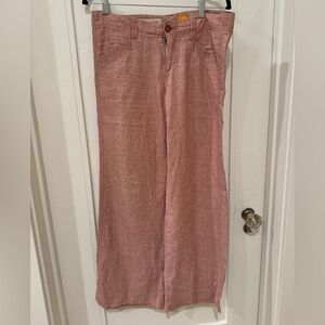 pilcro linen pants